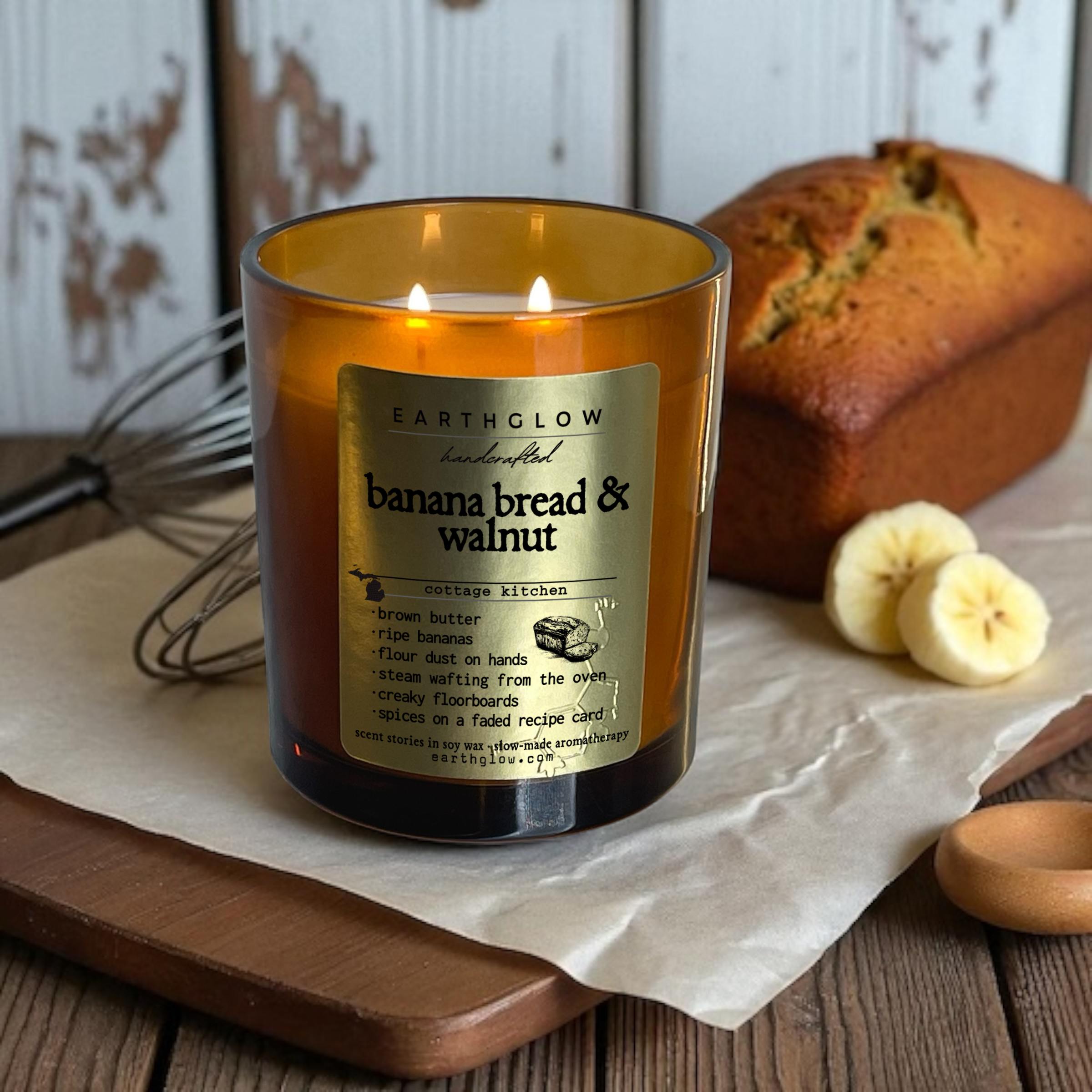 Banana Bread + Walnut