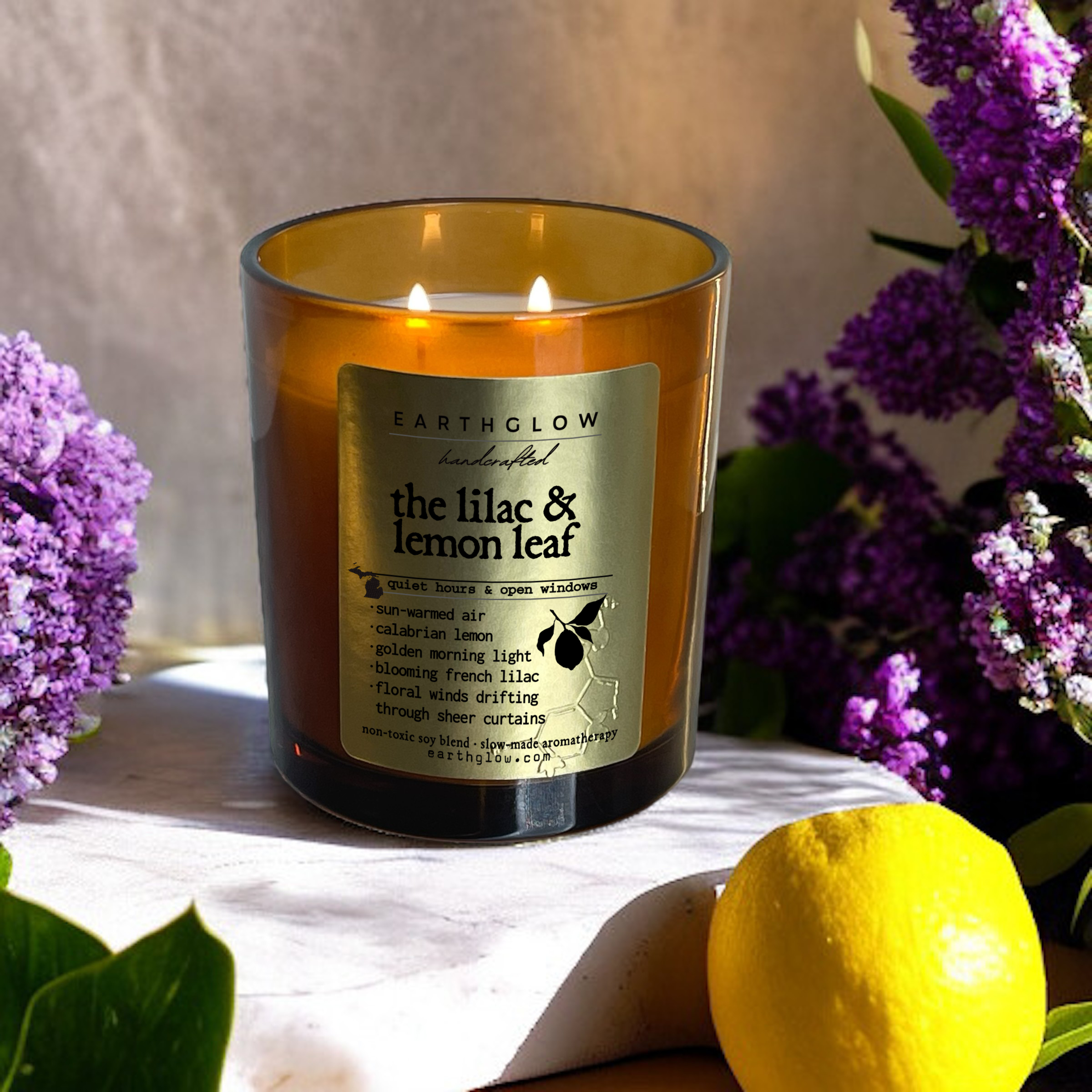 The Lilac & Lemon Leaf