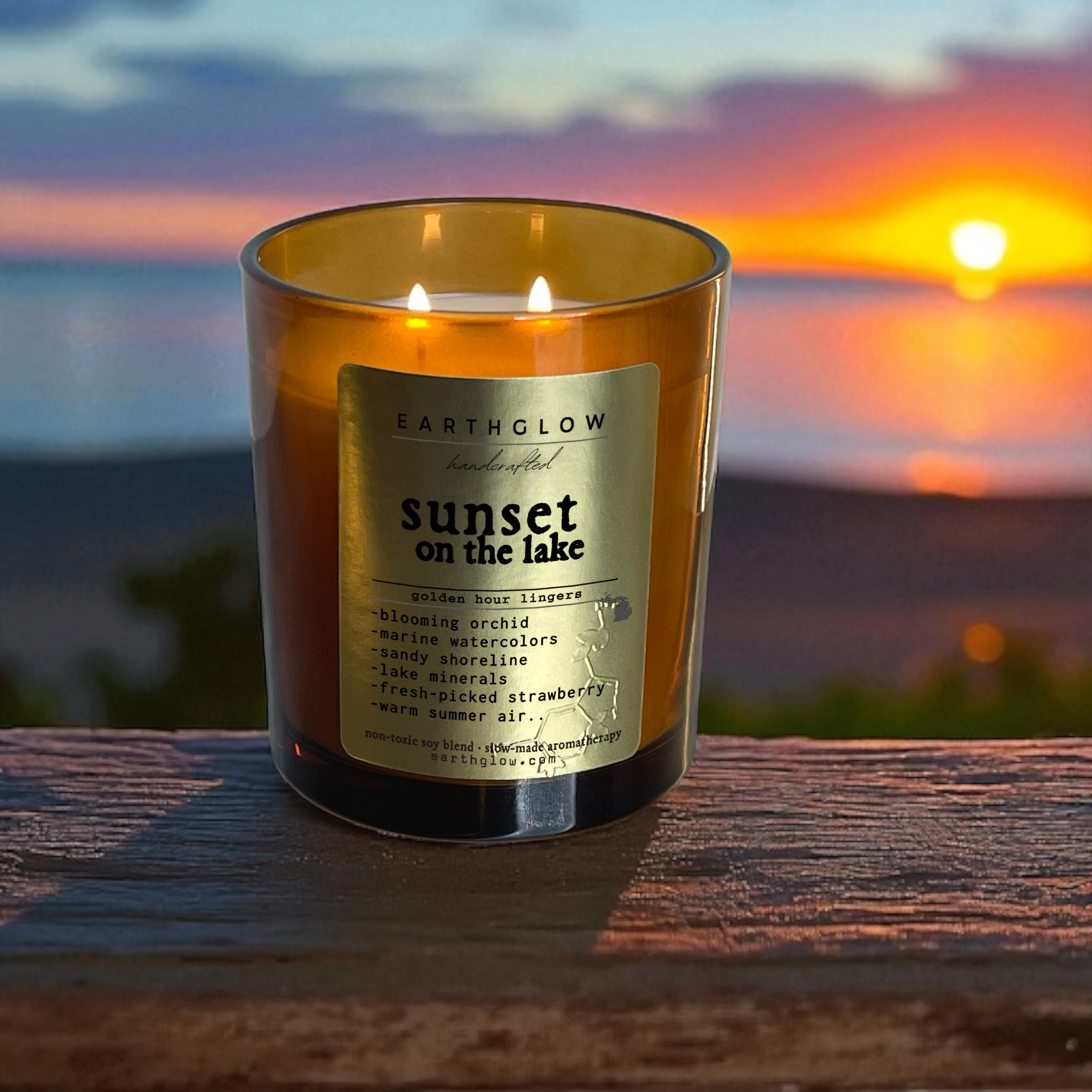 Sunset on the Lake