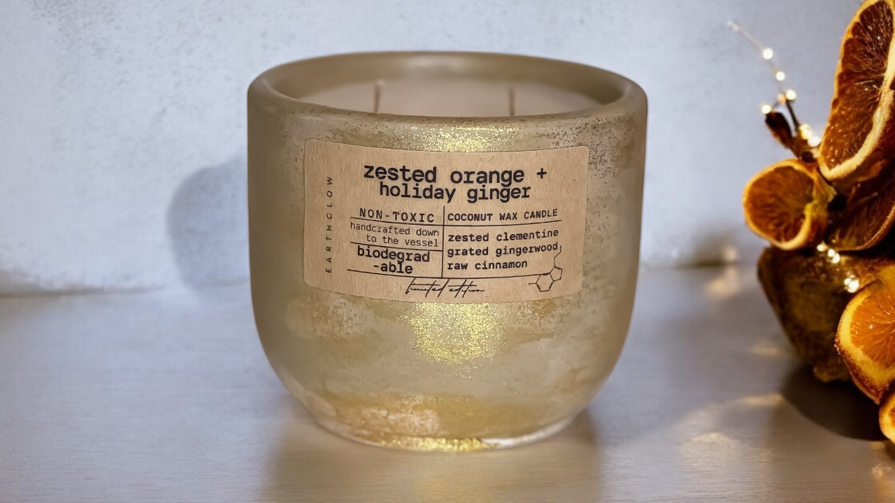 Zested Orange + Holiday Ginger