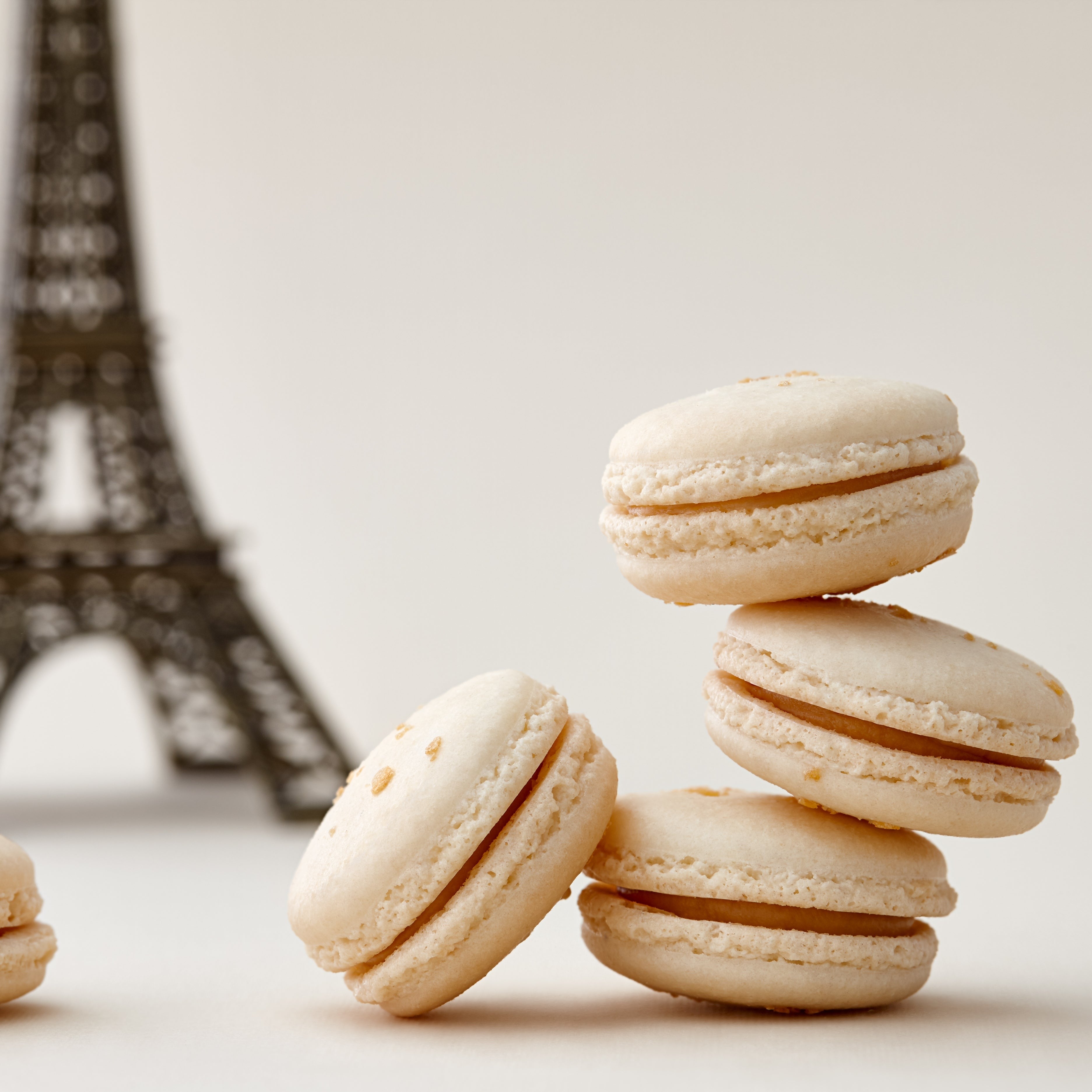 Macaron de miel y almendras