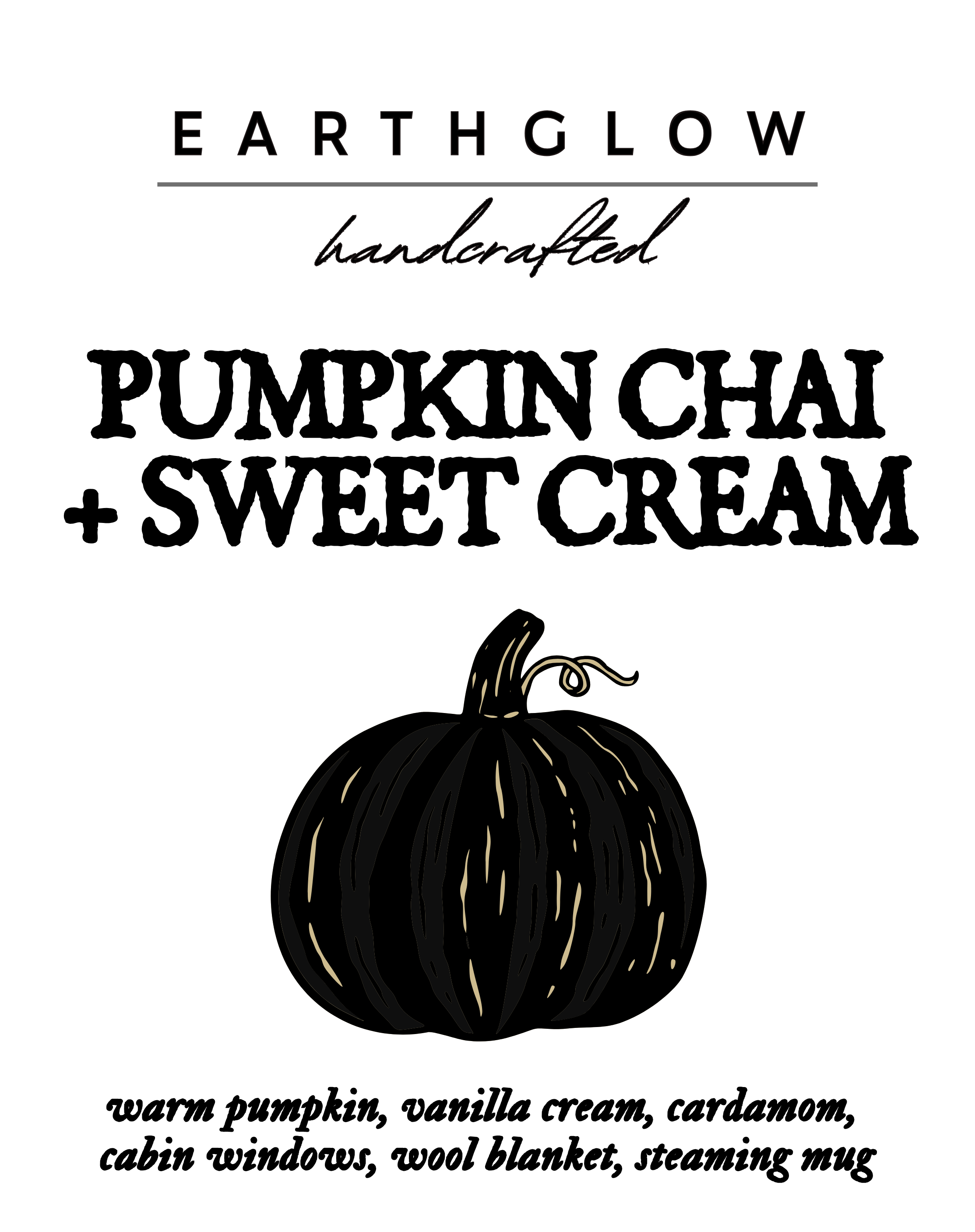 Pumpkin Chai + Sweet Cream